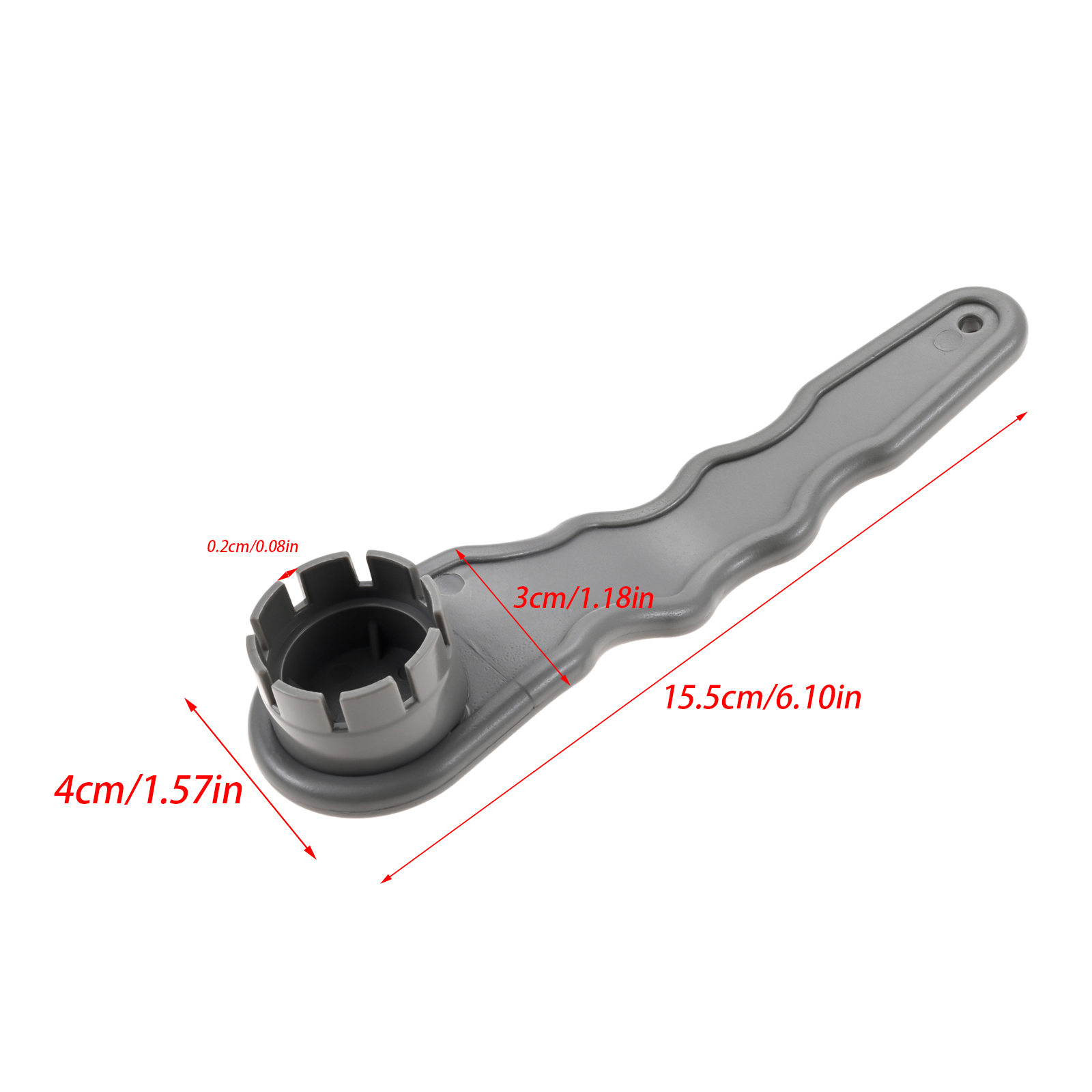 1Pc Barca Zattera Valvola Dell'aria Chiave Valvola Dell'aria di Sicurezza Nero/Grigio 6/8-Scanalatura Chiave per Gommone Valvola Dell'aria Rimozione/Riparazione