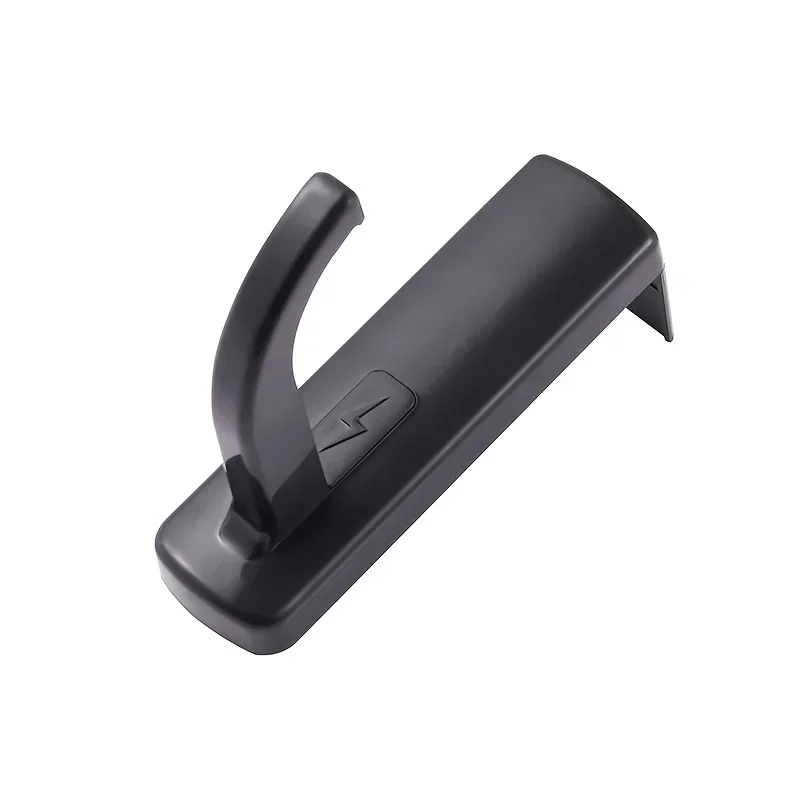 Hodetelefonhodetelefonhenger universal hodetelefonholder veggkrok monitor øretelefonstativ hodetelefonstativholder for alle hodetelefoner: Svart