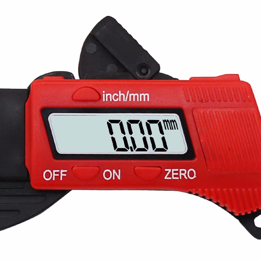 Digital Thickness Gauge Meter 12.7mm Portable LCD Electronic Micrometer for home use products #C