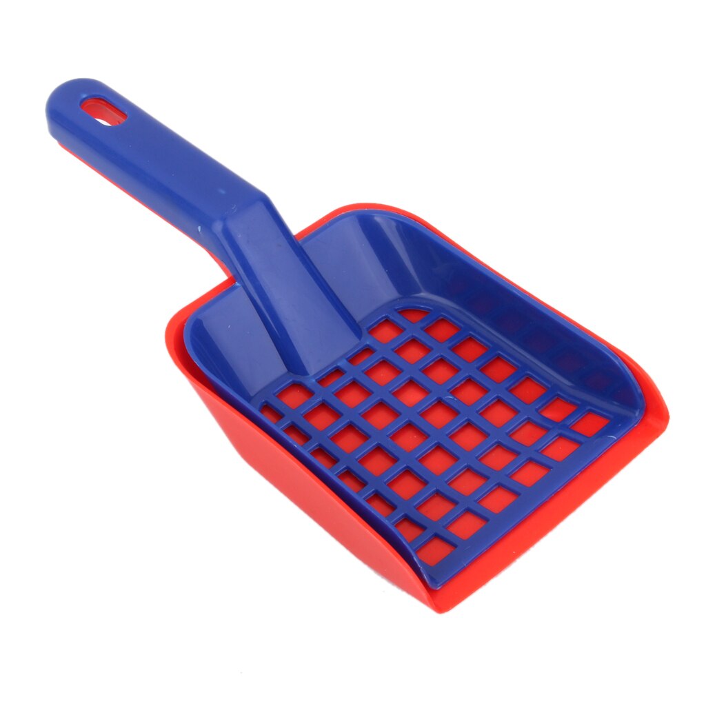 1 Juego de colador de arena para gatos, juego de cuchara antiadherente con soporte para Animal PEQUEÑO cucharas de comida para perros, pala de herramienta para aseo de mascotas