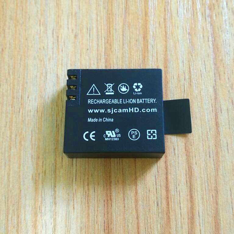 Sjcam originalt tilbehør 1350/900 mah lader li-ion batteri til  m10 sj4000 sj5000x soocoo  s100 c30 eken  h3 h9 h8 handling kamera