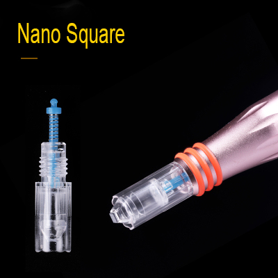 30 st nano charme tatueringsnålar patron för premium nål för charmant permanent makeup maskin ögonbryn läpp 1rl 3rl 5rl 5f: Nano kvadrat