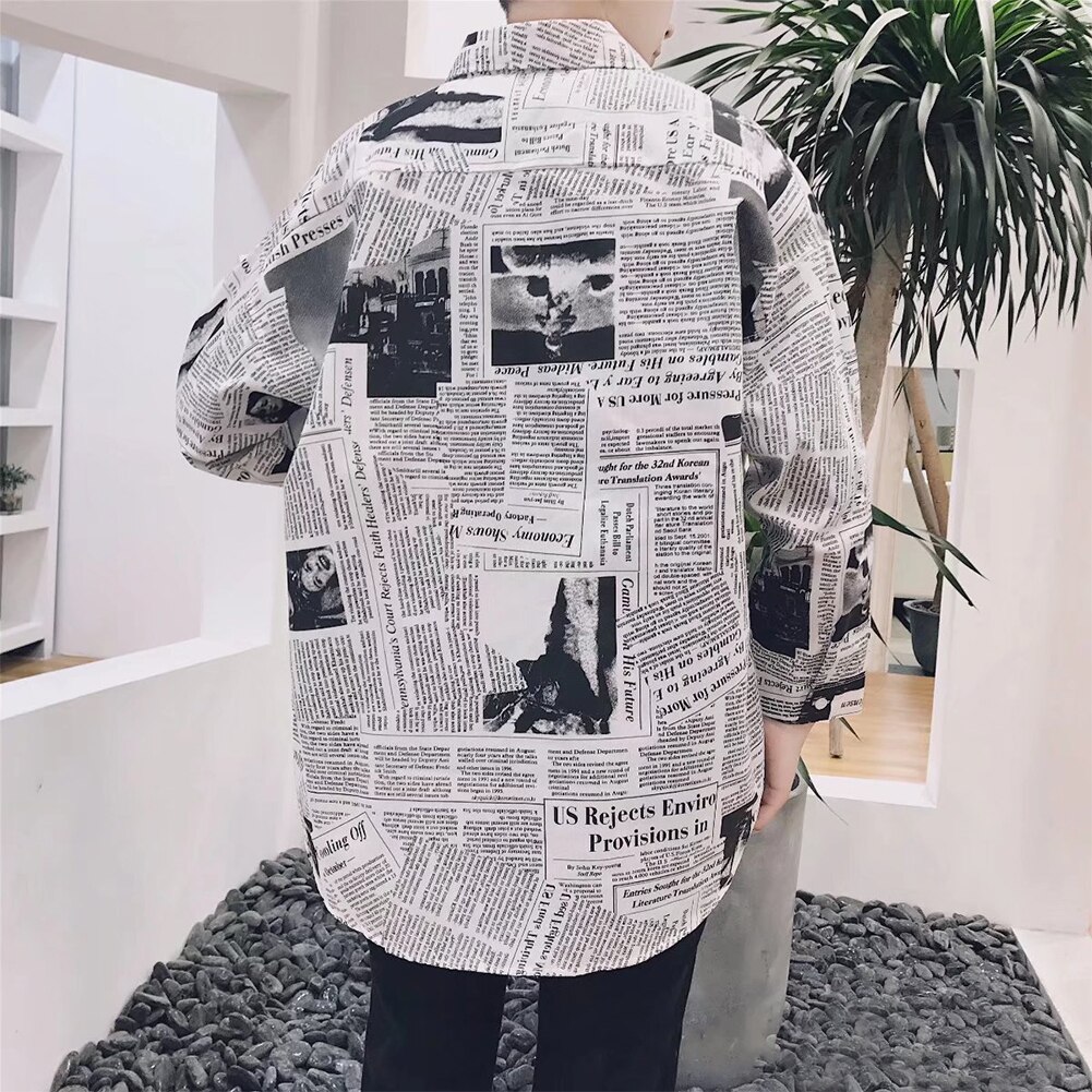 Snuggle Spot Men's Cotton Blended Printed Full Sleeve Shirt (Multicolor) main image 1