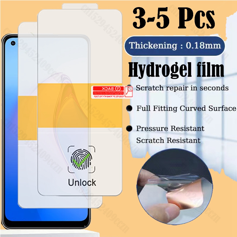 Hydrogel Film For OPPO Reno 8 Lite 8T 4G 7 8 Pro Plus 7 Z 6 5 Lite Soft Full Cover Screen Protector For Find X5 X3 Lite
