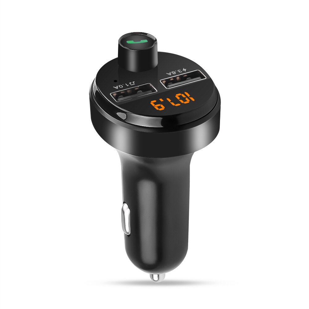 TF Udisk V5.0 FM transmetteur modulateur Bluetooth mains libres voiture Kit lecteur MP3 3.6A double USB voiture téléphone chargeur Mini universel 617: Default Title