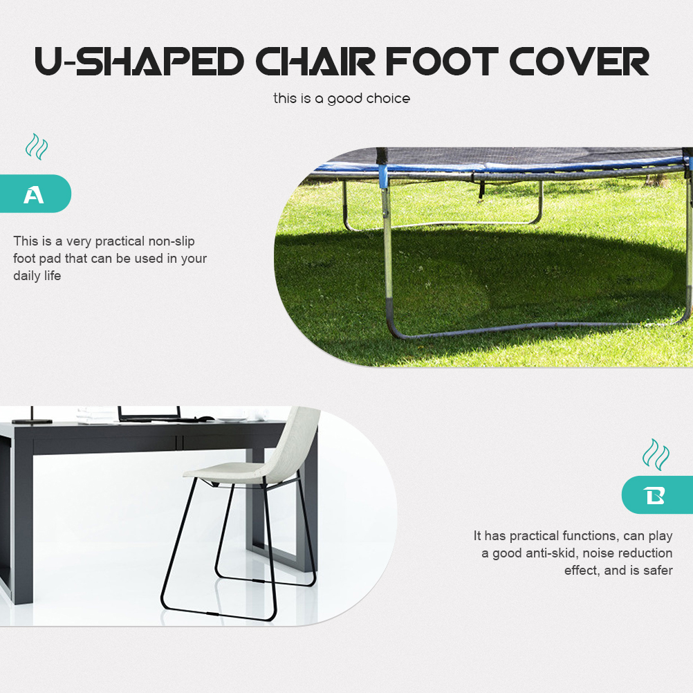Tapis antidérapants en plastique, 25 pièces, couvre-pieds de chaise, protection des pieds de meubles, coussinets antidérapants, manchons de pieds de bureau, tabouret, jambe de Trampoline