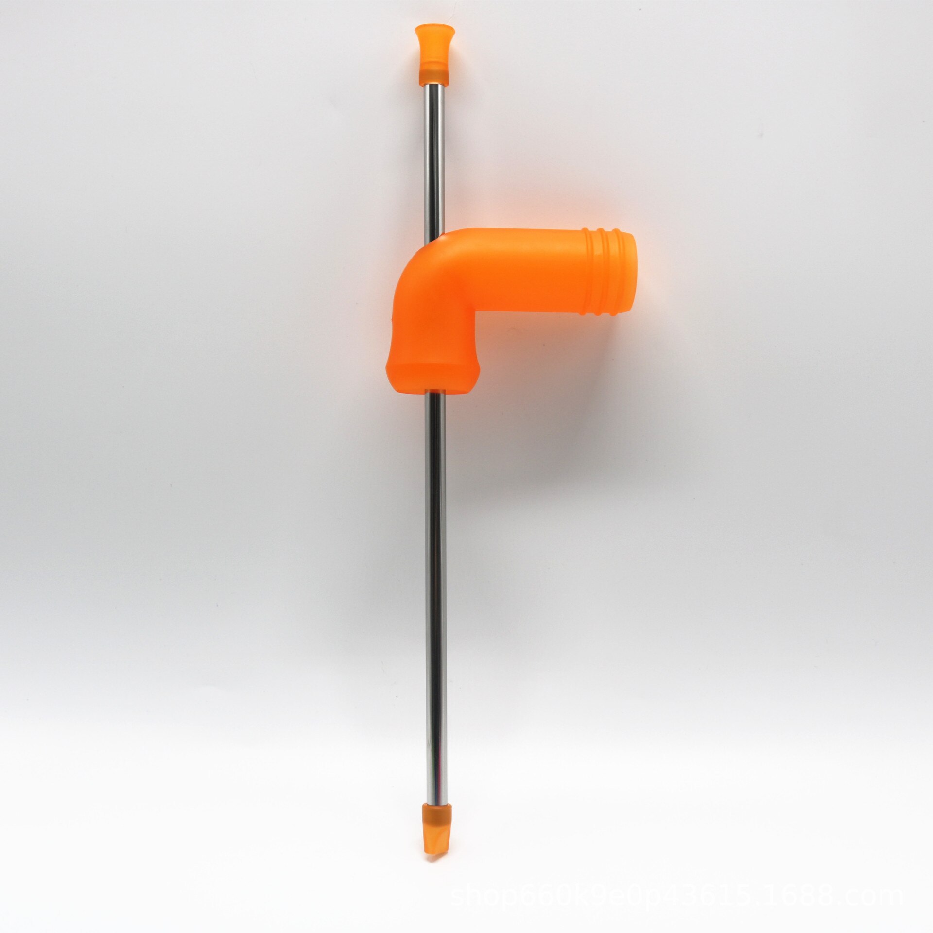 1PC piwo Snorkel słomy piwo Bong lejek Slammer podwójne Snorkel picia na piwo do baru narzędzia festiwale Party dozownik Y1F5: A-Orange