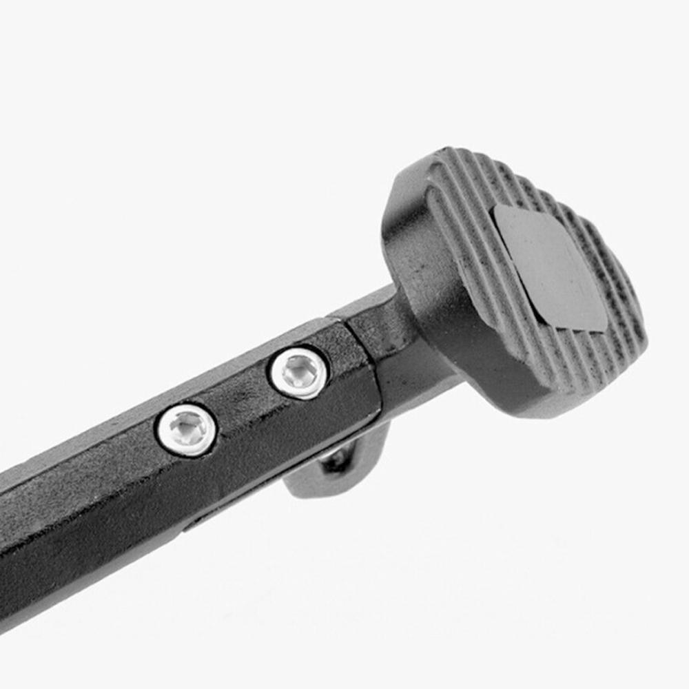 1pcs Universal Motorcycle Side Stand Motorcycle Kickstand Adjustable for Electric Motorbike Parking Foot Side Support Stand