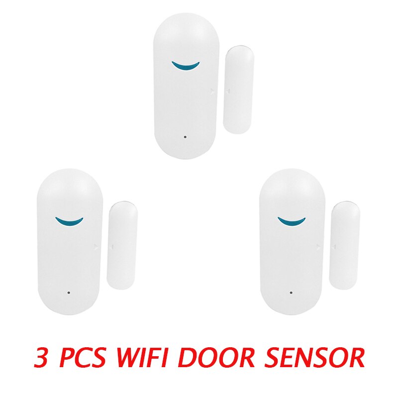 Tuya Smart WiFi Door Sensor Door Open/Closed Detectors Switch Window Sensor Smart Home Smart Life Security Alert Security Alarm: 3PCS Door Sensor