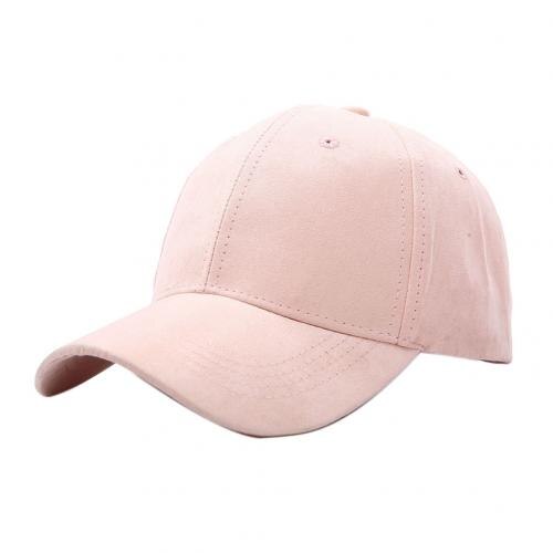 Gorra de béisbol de Color sólido para hombre y mujer, Anti UV ajustable, gorra con visera, Golf y deportes al aire libre, pesca, senderismo, ropa deportiva de playa: Light Pink