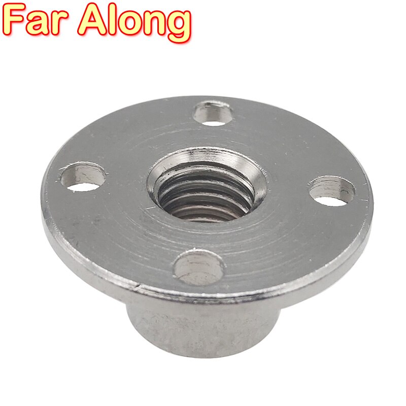Écrou de couplage à bride M6 M8, diamètre intérieur de 6MM ou 8MM, adapté à l&#39;arbre fileté du moteur