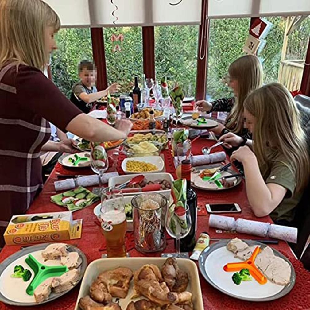 Food Separator Food Grade Safe Rubber Food Cubby Plate Divider Rubber Food Cubby Plate Divider For Kids Kitchen