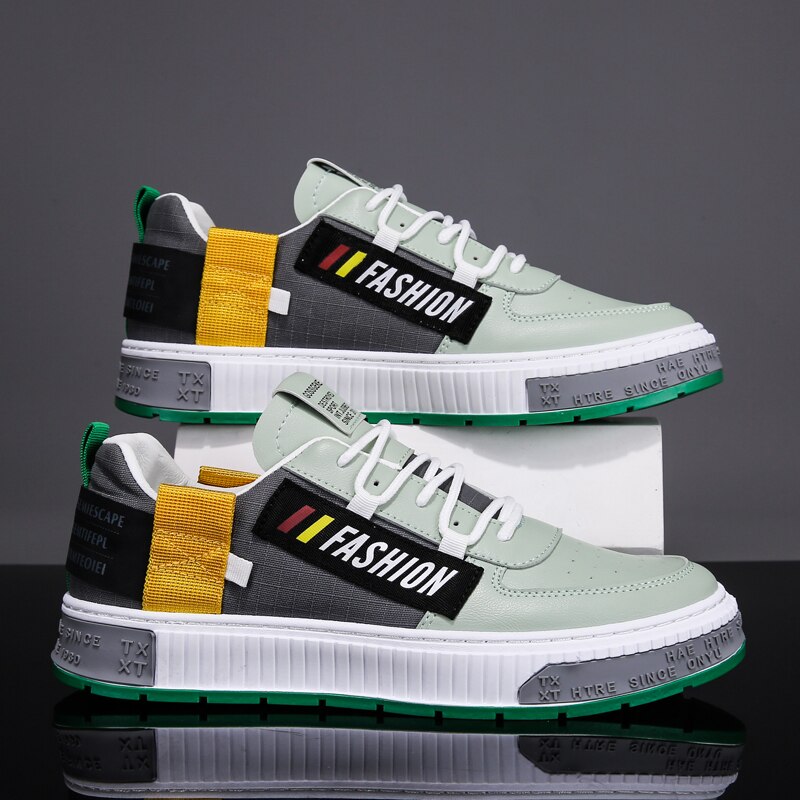 Siergan sommer herresko ungdom sportssko fritidssko lærred sko herre skate sko low cut efterår