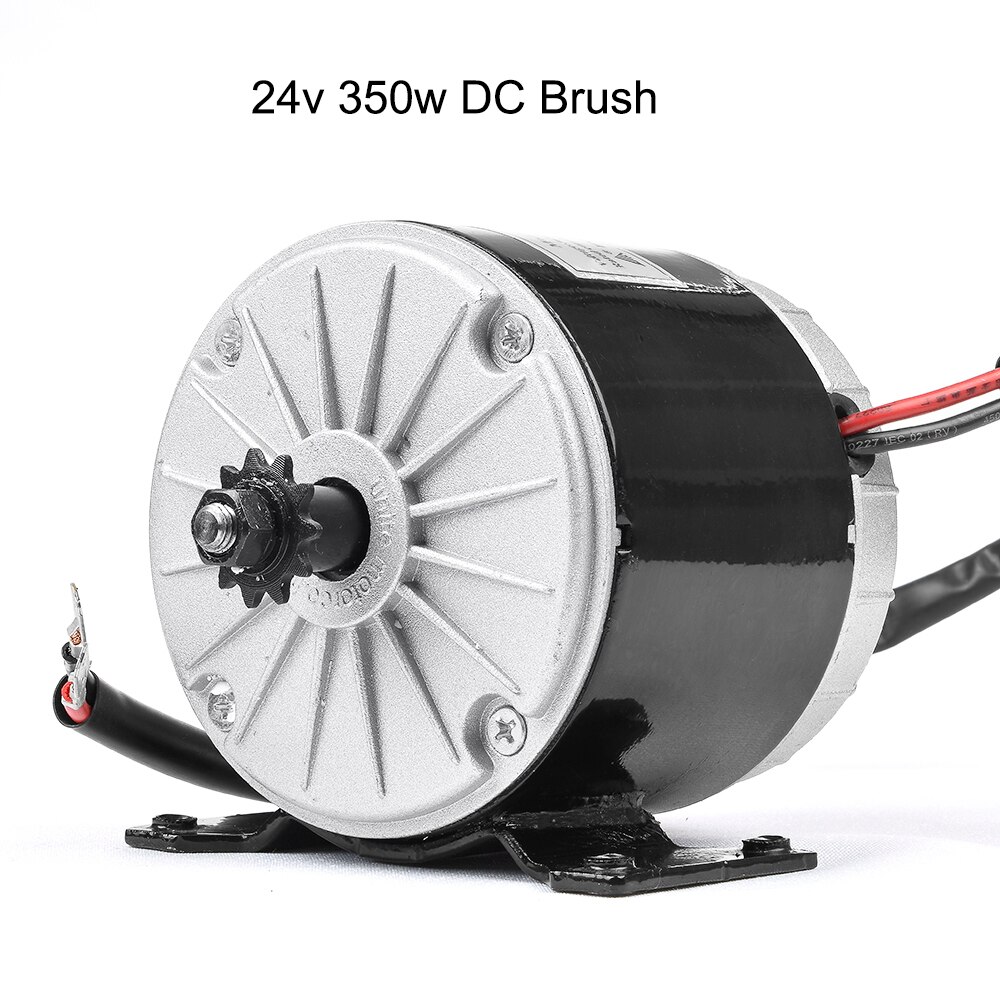 MY1016 350W 24V 36V DC Brushed Motor For Electric Bicycle Motor E-Scooter Ebike Belt Wheel Motor Kit Ebike Conversion Kit: B1-24V350W