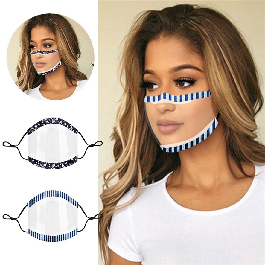 1pc mini protetor lavável reusável confortável proteção facial pvc transparente visual para adulto lavável proteção facial