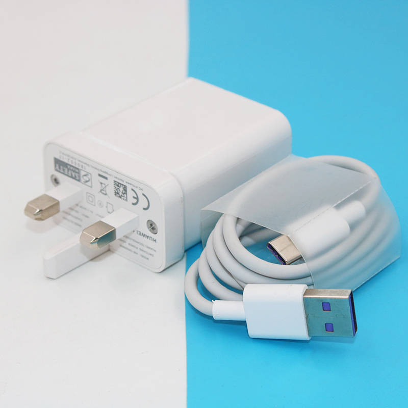 Huawei 40W Aufzurüsten EU/US/UK Schnell Ladegerät 10V/4A Adapter 5A Typ-C kabel Für P30 P40 Pro Mate 20 30 RS Pro Ehre 20 30 V30 9: UK add cable