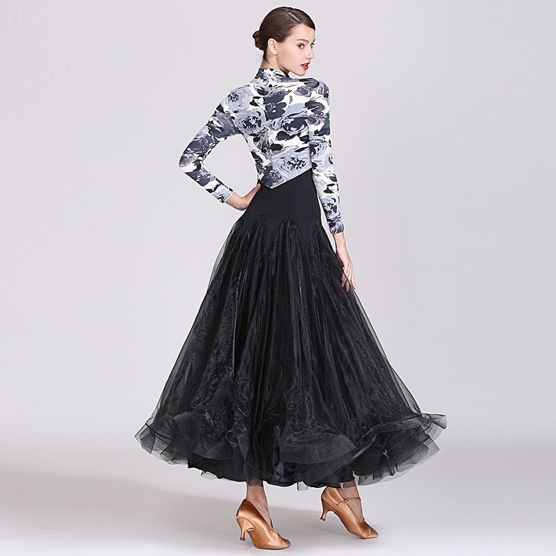 ballroom dress for waltz dance dress ballroom dance competition dress fringe Spanish dresses tango flamenco costumes red