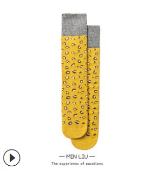 Calzini per bambini autunnali abbinati a colori lunghi con stampa leopardata calzini per bambini sport per il tempo libero calzini per ragazzi e ragazze 3 pezzi1 lotto WZ35: 03