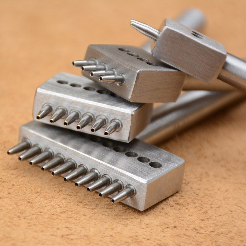 Spacing Chisel 4mm Spacing Lacing Stitching Chisel Set Hole Punch... – Grandado