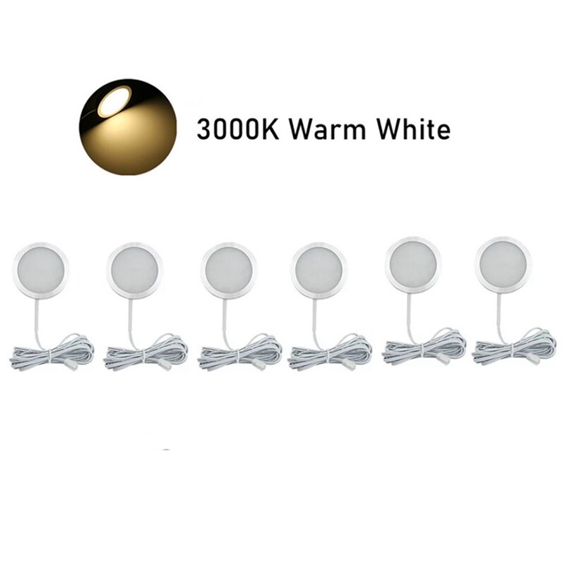 6Pcs Auto Dak Licht 12V Interieur Verlichting Camper Caravan Camper Rv Kabinet Lampen Interieur Verlichting