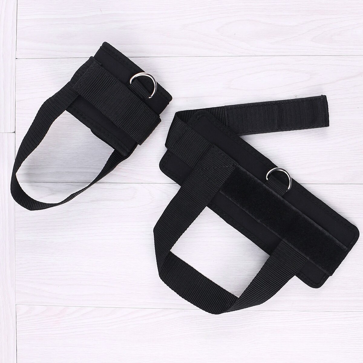 2pcs Sport Ankle Straps Fitness Ankle Support Padded Ankle Cuffs For Gym Workouts Cable Machines Leg Exercises Fitness Equitment