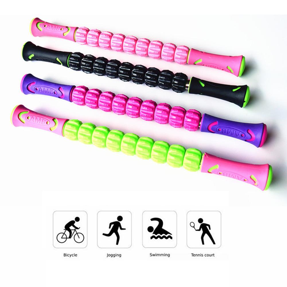 Fitness Yoga Spier Pijnbestrijding Ontspannen Roller Stok Been Kalf Gear Massager Gezondheid Yoga Training Accessoires