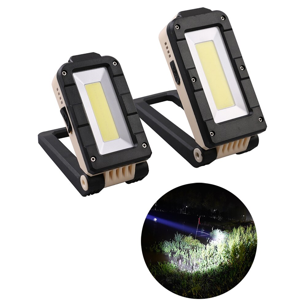 LED Work Light Magnetic Torch USB Rechargeable Super Bright Beautiful Light COB Inspection Lamp For Car Garage Workshop Hiking