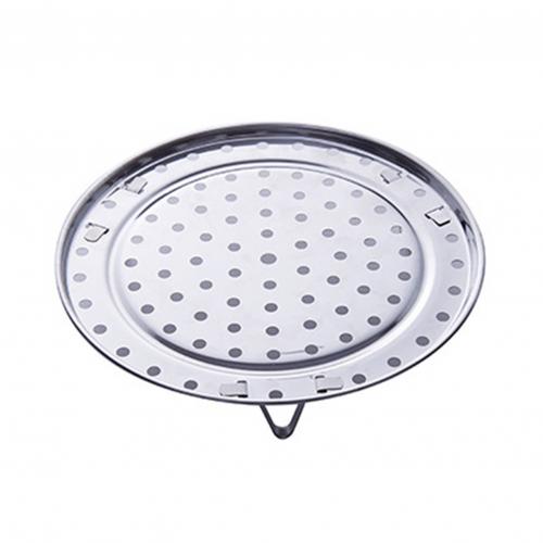 Trípode multifunción para cocinar al vapor, utensilios de cocina de acero inoxidable, duradero, bandeja para cocción al vapor, accesorios de cocina, 1 ud.: 20cm