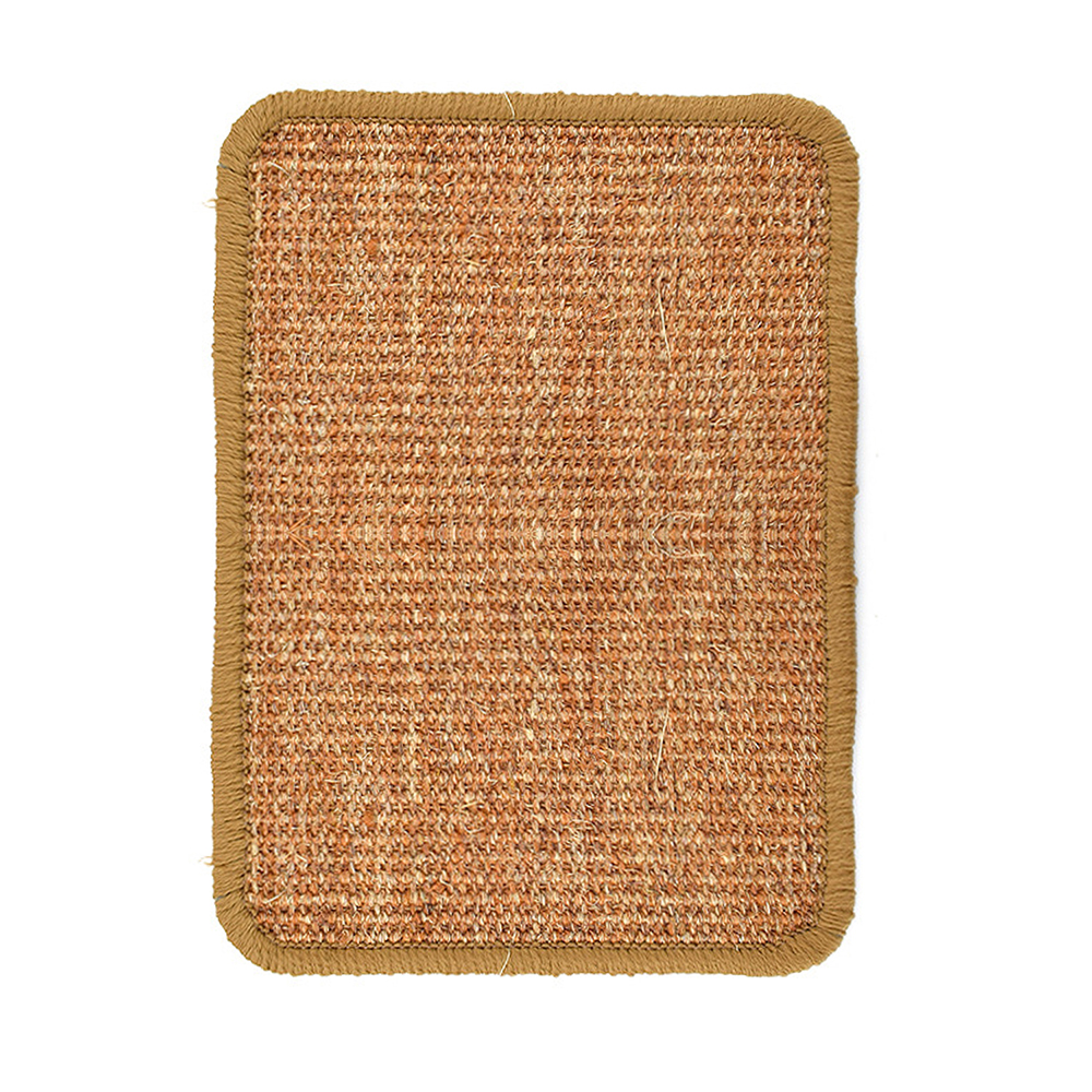 Natural Sisal Cat Scratching Mat Scratch Pad Cat Grinding Claws Protecting Furniture Scratching Mat Pet Cat Home