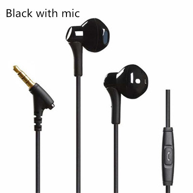 YINCROW RW-100 HiFi Super Bass Earphone With Mic Half in-ear headset Wired 3.5MM Earphones RW919 RW777 X6 P1 DT6 PT15 PT25 MS16: black with mic