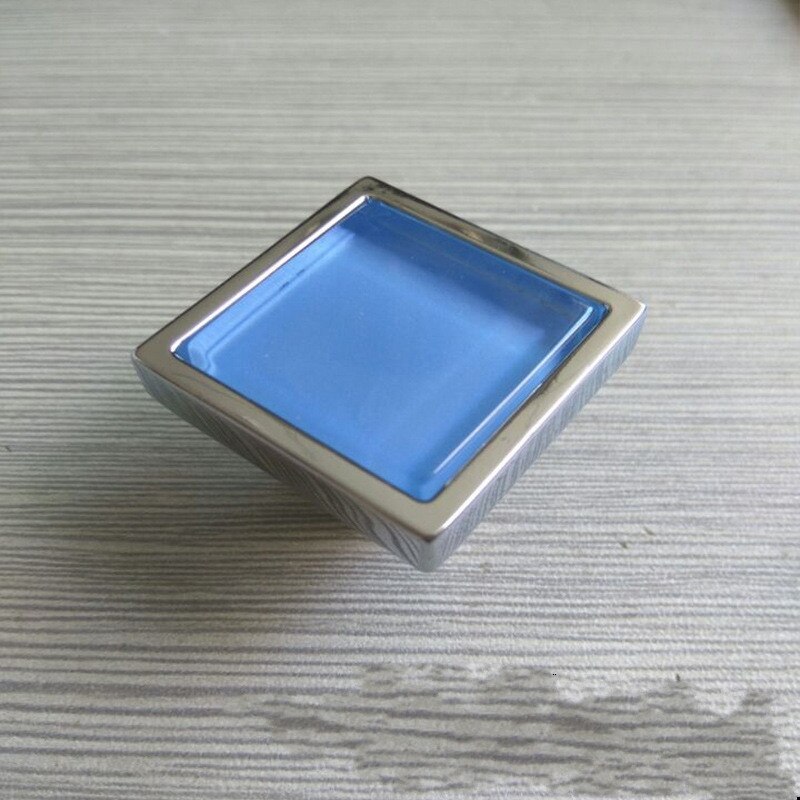 30 MM wielobarwne plac diament klamki szkło kryształbyć winnym szafka szuflada ciągnąć kuchnia Drzwi robić szafki szafa uchwyty sprzęt: A