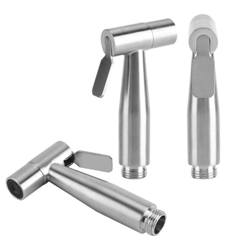 Rvs Handheld Bidet Sproeier Badkamer Douche Water Sproeikop
