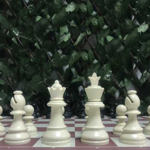 Chess 94mm (Shah Length) The Team of The Tournament Bag You Can Curl Easy portable chess set chess board chess pieces chess pieces chess set luxury chess figures