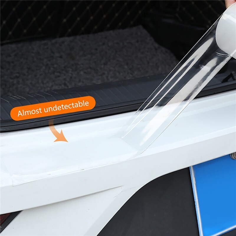 Universele 3M 5M 10M Auto Anti-Collision Strip Nano Tape Scratchproof Drempel Transparante Film Deur Rand velg Protector Stickers