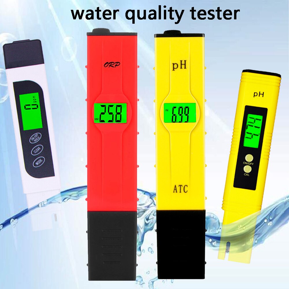 Medidor de ph digital ec detector tds tester orp medidores acidez teste condutividade monitor qualidade da água analisador para hidroponia piscina