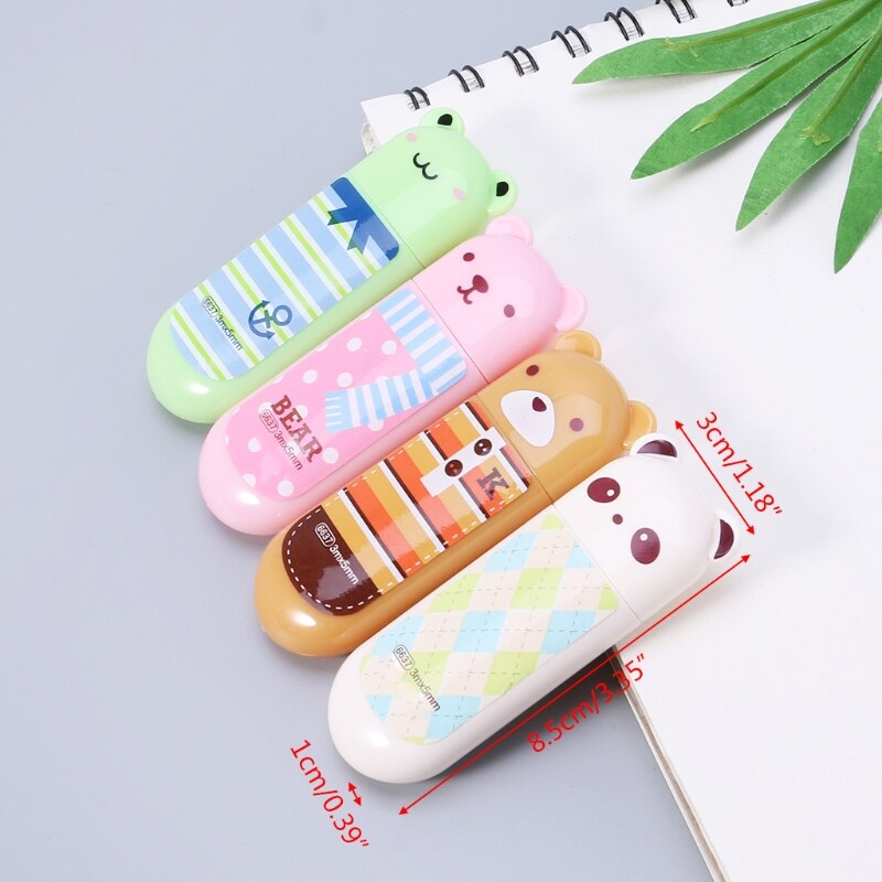 Cute Cartoon Animal Correction Tape School Office Supply Kawaii Stationery