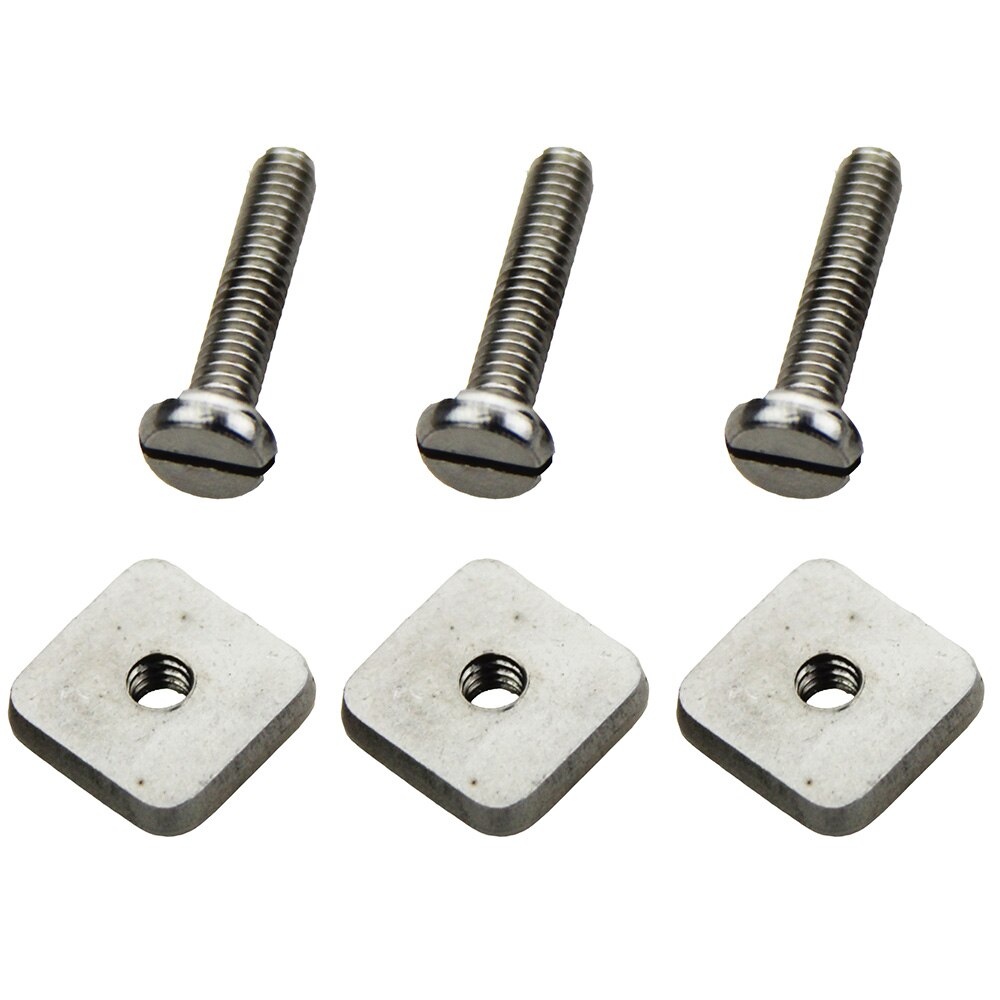 10PCS Long Surf Board SUP Center Sliding Fin Box Plate Smart Screw