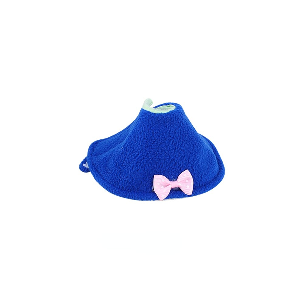 Parrot Collar Cloak Restoration Collar Anti-bite Pecking Elizabeth Protection Collar Bird Cloak Pet Warm Clothe Cute Comfortable: Blue / XL
