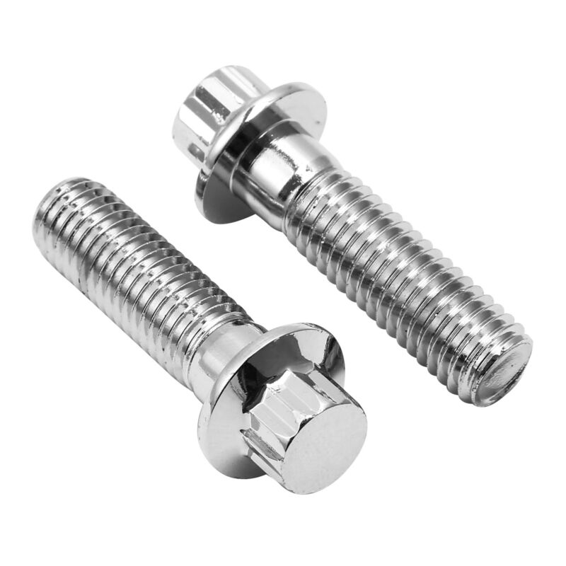 Motorcycle 2pcs 10mm M10x1.5 Metric Front Brake Caliper Bolts Kits For Harley Models