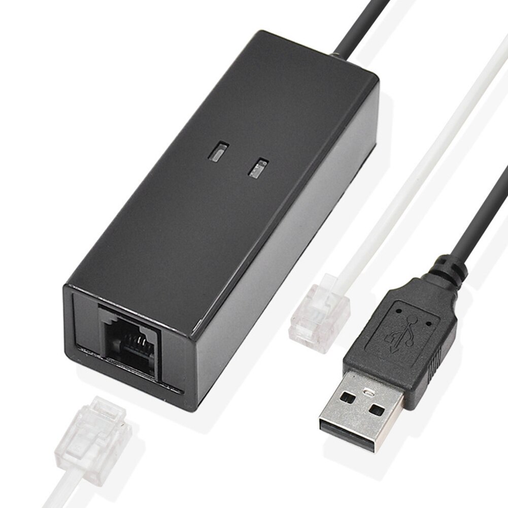 56K USB Data/Fax Telephone Modem Single Port Dial-Up Cable for Windows XP Win 8 Win 7 for Celeron300 or Pentium MMX266