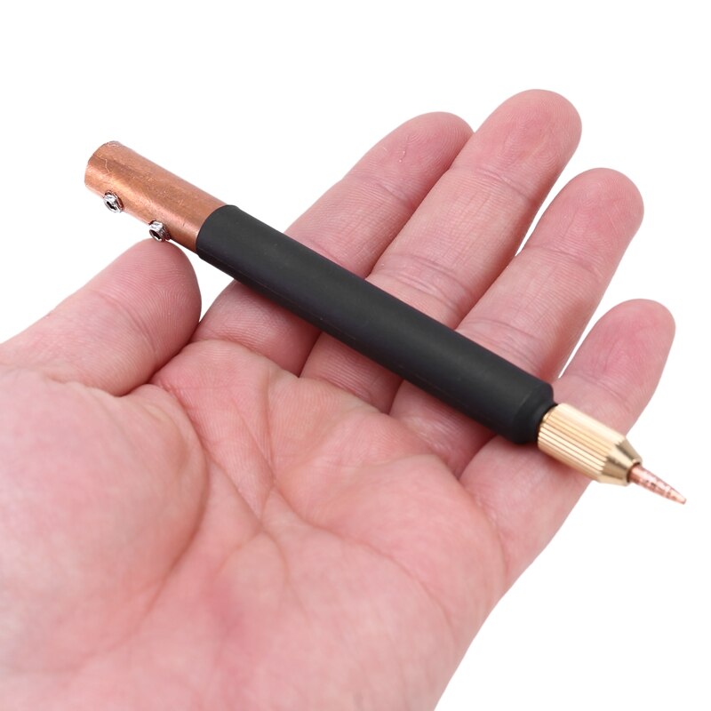 DIY Spot Welding Machine Spot Welding Pen Copper Handheld Spot Welding Pen Hole Terminal Connector/Welding Pen