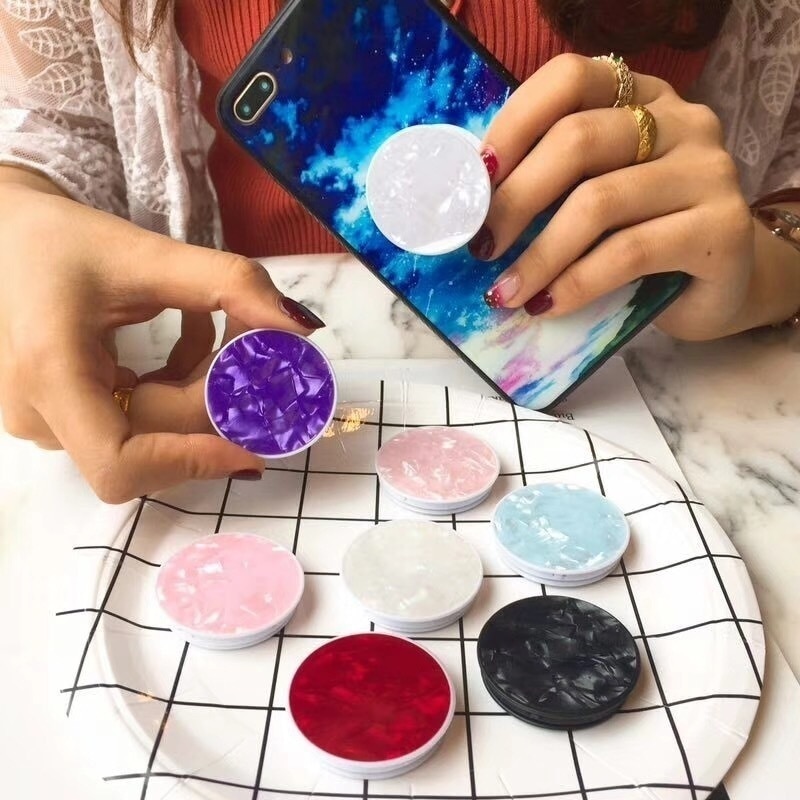 Portable Shell Expanding Phone Holder for Iphone Xr Finger Holder Support Smartphone Phone Ring Grip Holder for Samsung Huawei