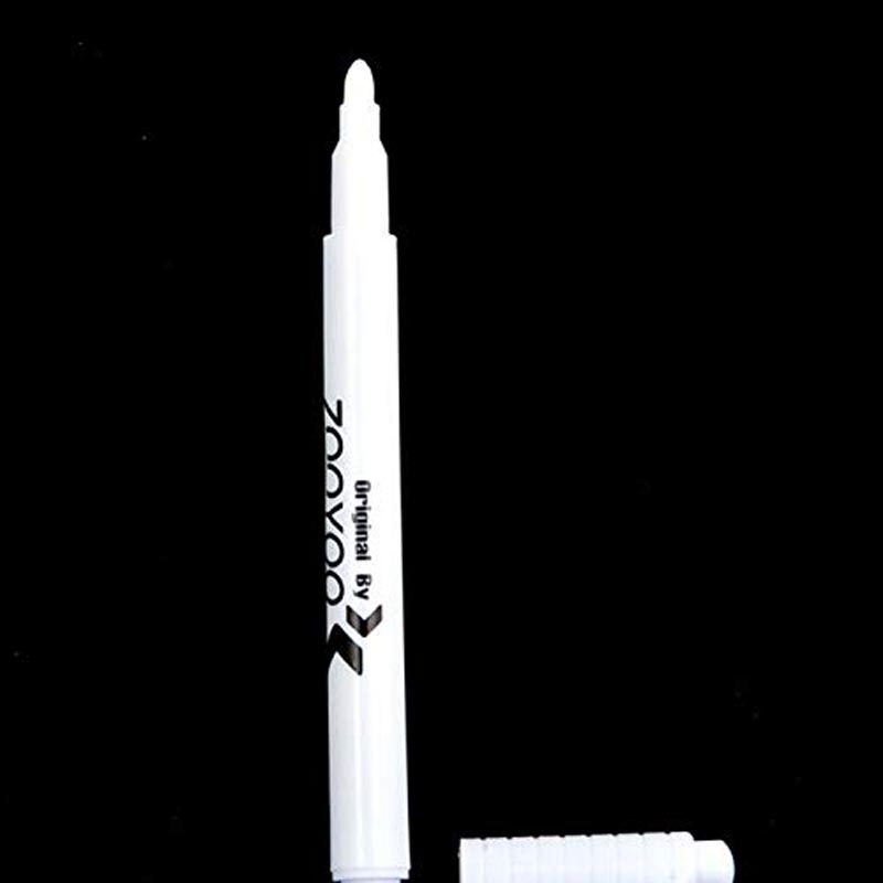 1 Pcs White Liquid Chalk Pen Marker Glass Windows Chalkboard Blackboard Liquid Ink Pen Used on Chalkboard Window White Pen