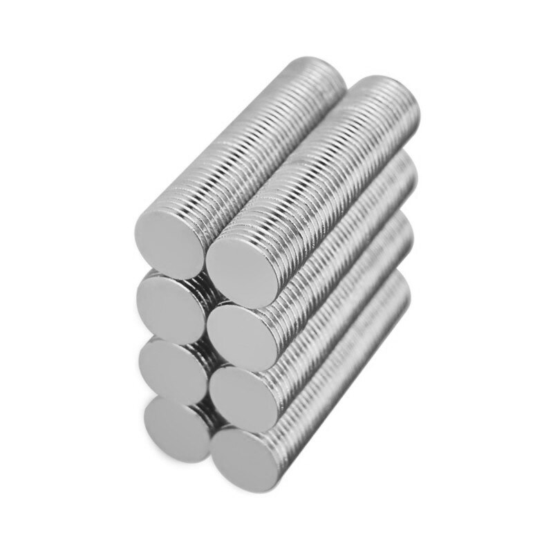 20/50/100/200/300 Pcs 10X1 Mm Dunne Neodymium Sterke Magneet 10mmX1mm Permanente magneet 10X1 Mm Krachtige Magnetische Ronde Magneet 10*1