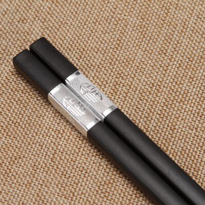 Pałeczki w stylu chińprzejrzeć pałeczki aluminiowe restauracja gorący kociołek długie pałeczki robić Sushi naczynia kuchenne gospodarstwa domowego: srebro