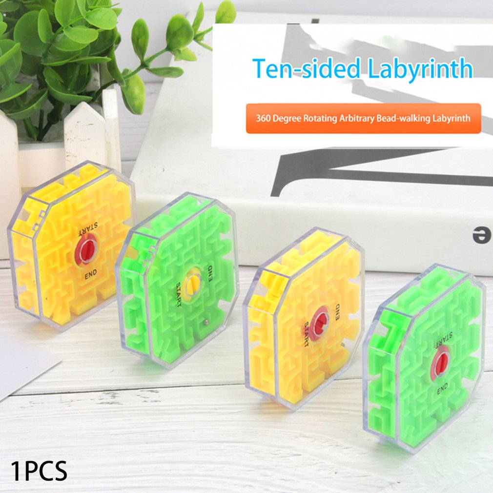 Children'S Intelligence Balls Solid Maze Decompression Mini 3D Maze Ball Toys Savings Consciousness