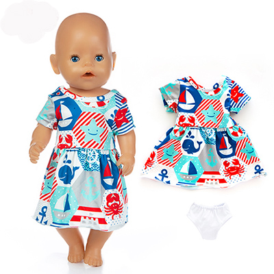 robe de pour 17 pouces bébé Reborn poupée 43cm vêtements
