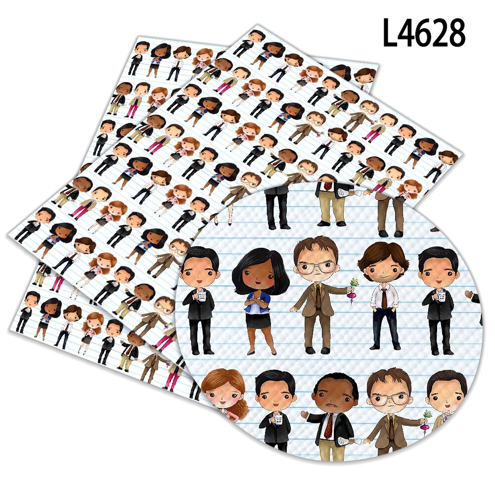 Faux cuir 22x30cm pour l'artisanat, accessoire de décoration en cuir synthétique pour nœud de cheveux: L4628