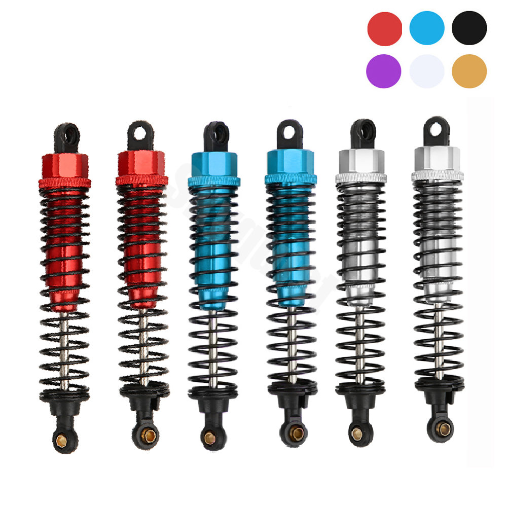 Amortisseurs en aluminium 68mm/98mm /108mm, 4 pièces, pour HSP HPI 1/10 échelle RC voiture sur route Monster Truck tout-terrain Buggy