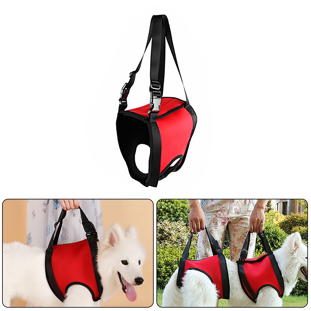 Dog Lift Harness Patches Reusable Walking Aid Adjustable Legs Strap Pet Walking Support Dog Harness Walking Aids